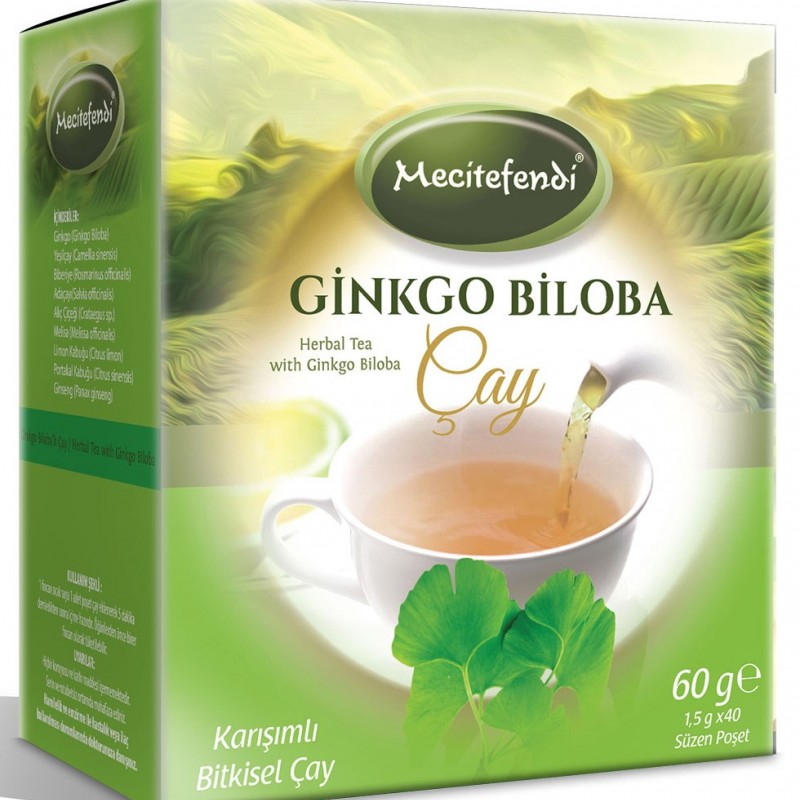 Билков чай от гинко билоба x40