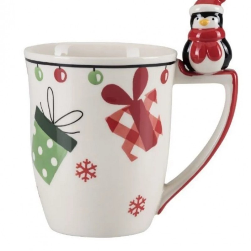 Порцеланова коледна чаша Paşabahçe Порцеланова коледна чаша Paşabahçe