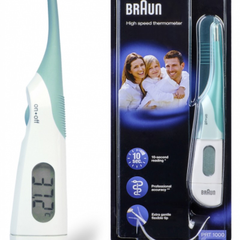 Braun PRT 1000 Thermoscan Браун Дигитален термометър Braun PRT 1000 Thermoscan Браун Дигитален термометър