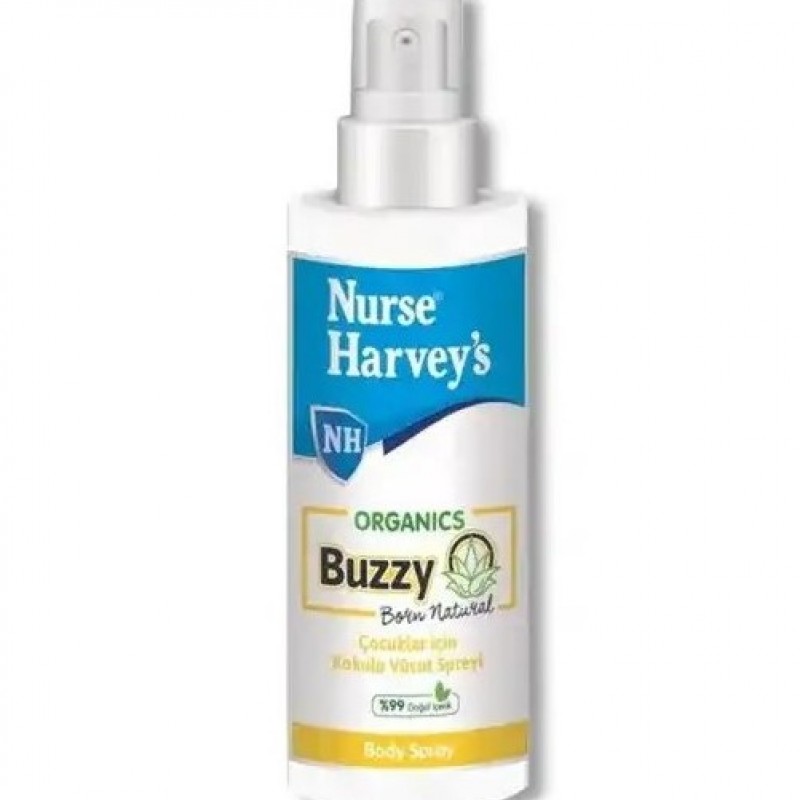 Nurse Harvey's Buzzy Organics 175ml Нърс Харвис Био Спрей Против Комари